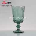 Design Green Valking Coplets Copas de vaso de vino de vino